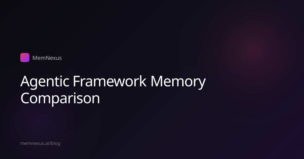 Memory in Agentic Frameworks: LangChain, CrewAI, AutoGen, and What They ...